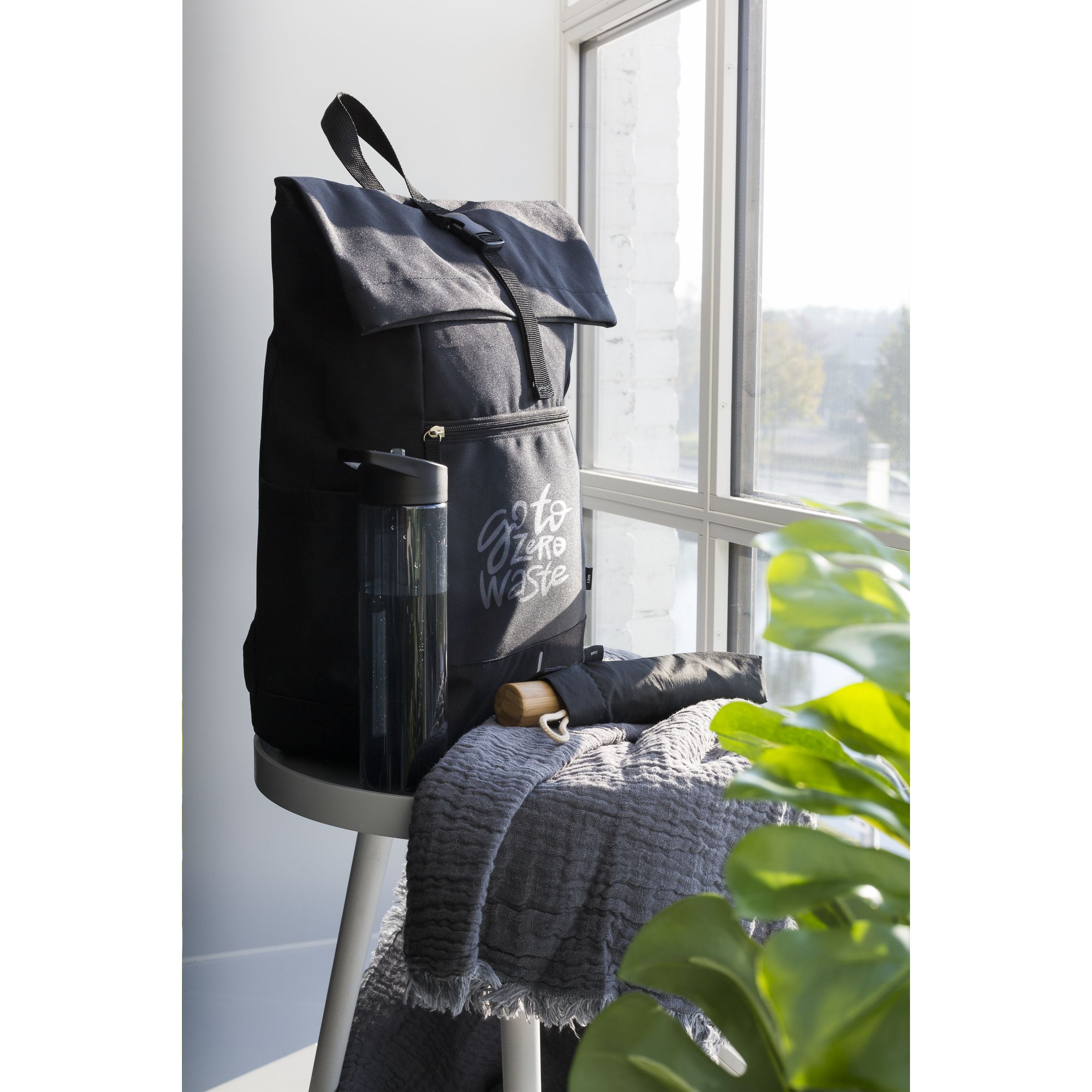 Nolan Recycle RPET Rucksack - Schwarz