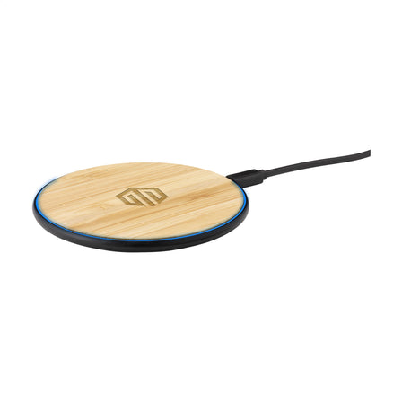 Bamboo 10W Wireless Charger Schnelladegerät - Bambus