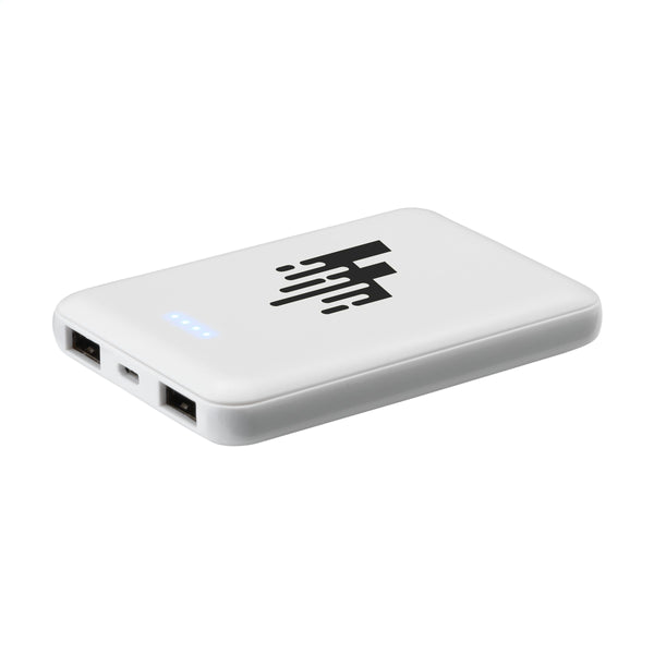 PocketPower 5000 RCS Recycled Powerbank - Weiß