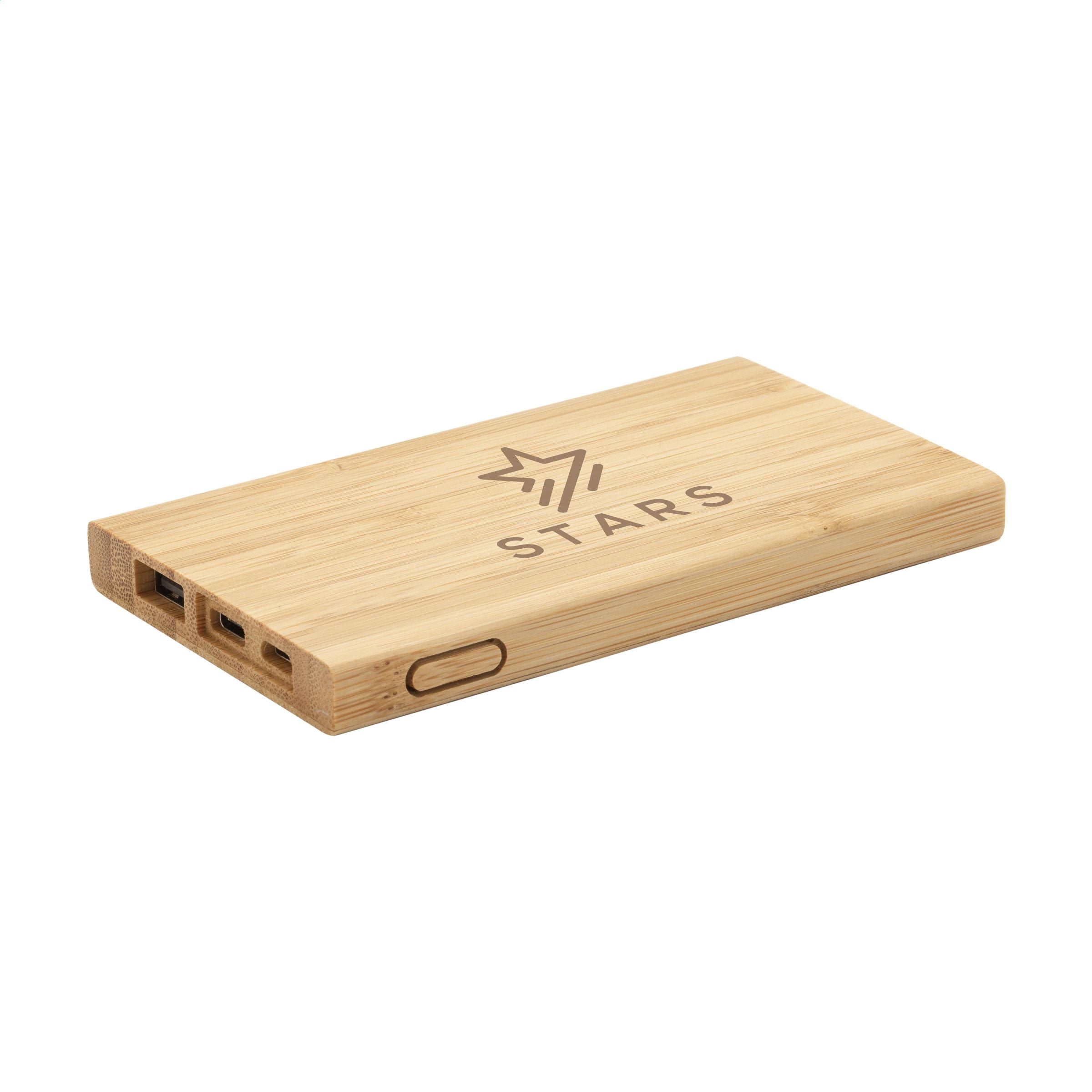 Bamboo 4000 Powerbank externes Ladegerät - Bambus