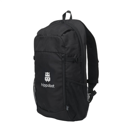 12 l WyattTrail GRS RPET Backpack Rucksack - Schwarz
