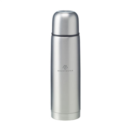 Frosted Bottle RCS Recycled Steel 500 ml Thermoflasche - Silber