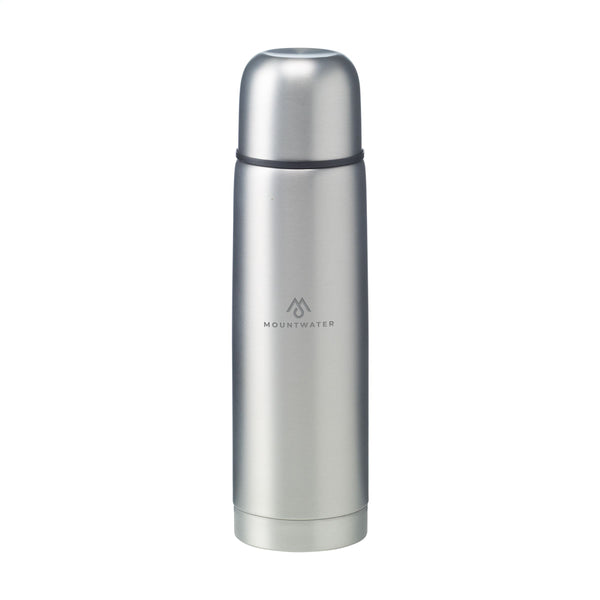 Frosted Bottle RCS Recycled Steel 500 ml Thermoflasche - Silber