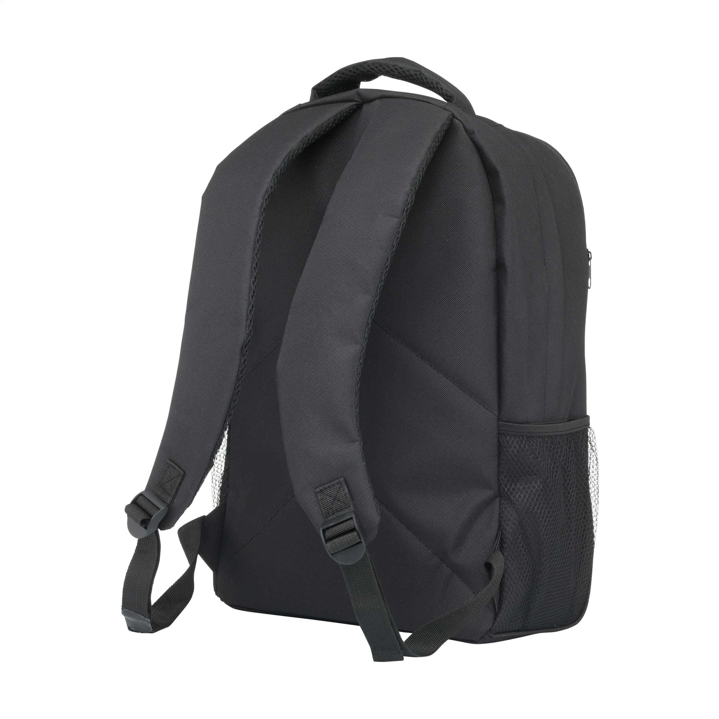 Flashline GRS RPET Laptop Backpack Rucksack - Schwarz