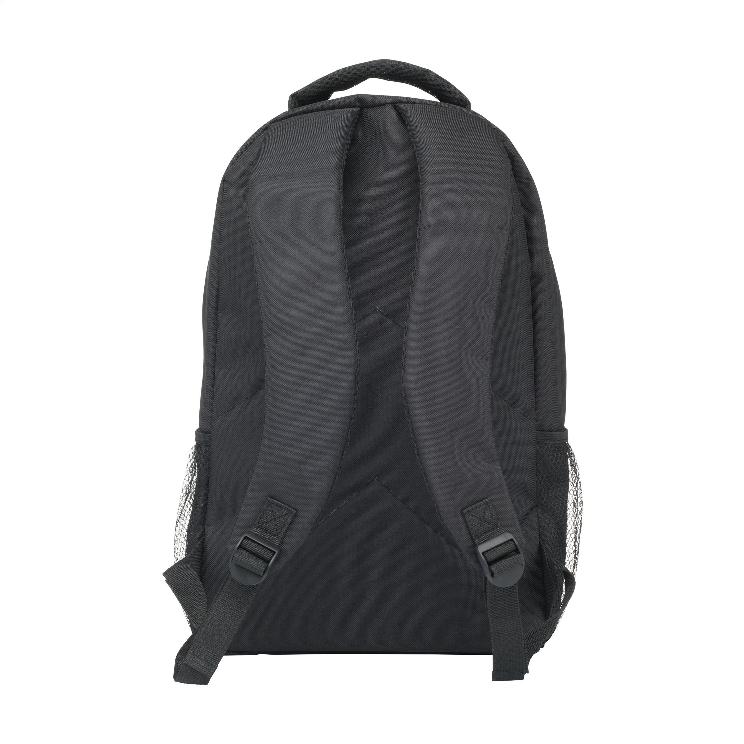 Flashline GRS RPET Laptop Backpack Rucksack - Schwarz