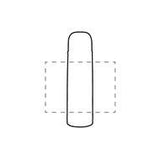 Bild der Druckfläche von Digitaldruck 360º GLOSS rundum 215 x 155 mm 7243