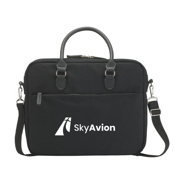 Denver Laptop Bag Recycled Canvas 15,6 - Schwarz
