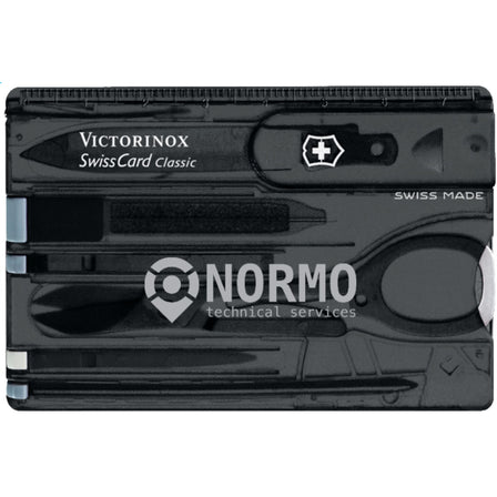 Victorinox Swisscard Classic - Transparent Schwarz