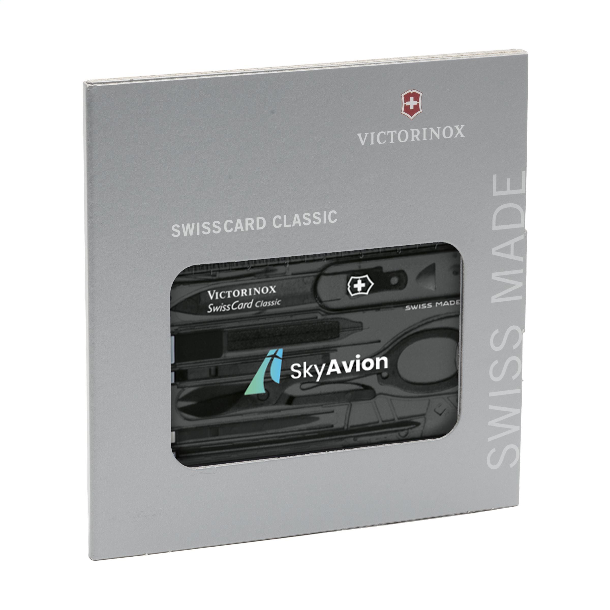 Victorinox Swisscard Classic - Transparent Schwarz