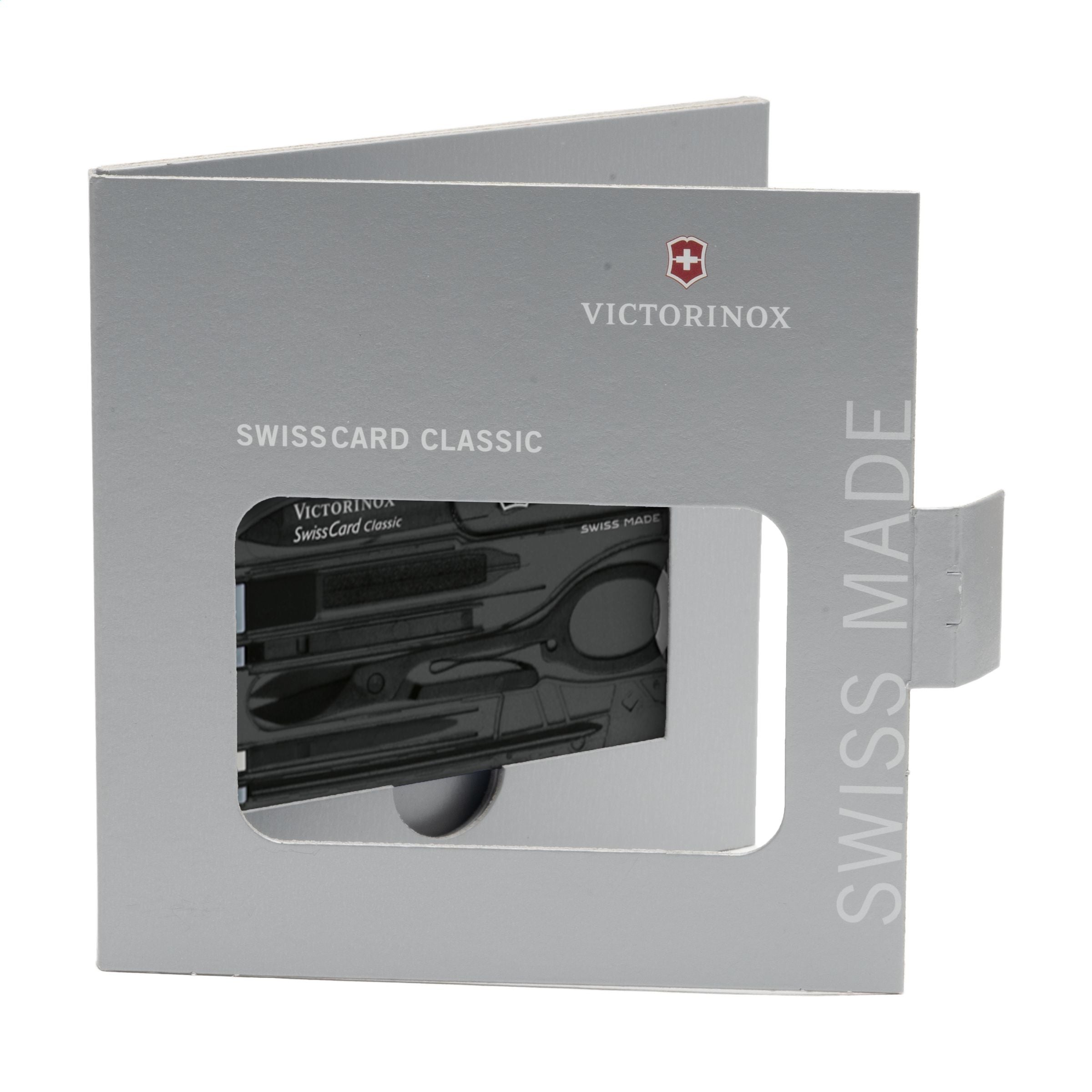 Victorinox Swisscard Classic - Transparent Schwarz