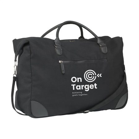 49 l Denver Duffle Recycled Canvas Reisetasche - Schwarz