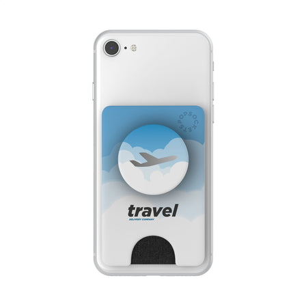 PopSockets® PopWallet+ Kartenhalter mit PopGrip - Weiß