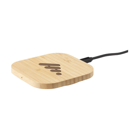 Bamboo 5W Wireless Charger kabelloses Ladegerät - Bambus