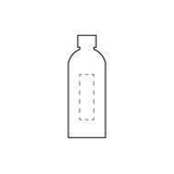 Bild der Druckfläche von Lasergravur UV auf der ersten Seite vertikal, individuelle Namen 25 x 80 mm W338