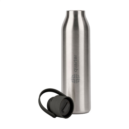 Circular&Co Recycled Stainless Steel Bottle 750 ml - Schwarz