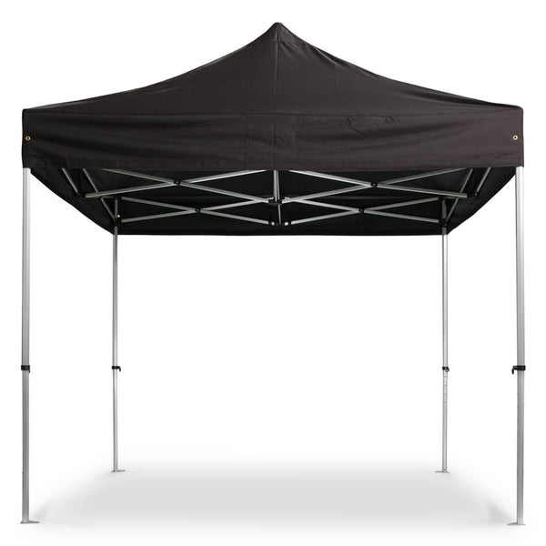 BailenaTents® AluPro40 Faltpavillon (Rahmen + Dach) Schwarz 3 x 3 m