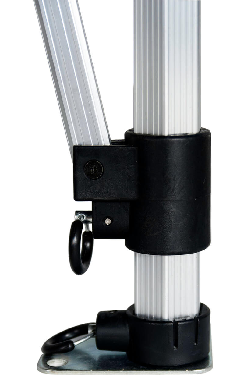 BailenaTents® AluPro40 Faltpavillon (Rahmen + Dach) Weiß 4,5 x 3 m - Galerieansicht 7