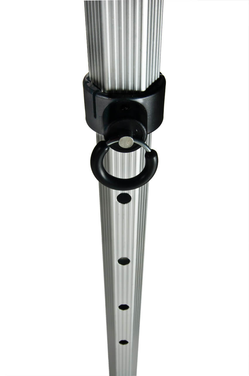 BailenaTents® AluPro40 Faltpavillon (Rahmen + Dach) Weiß 4,5 x 3 m - Galerieansicht 8