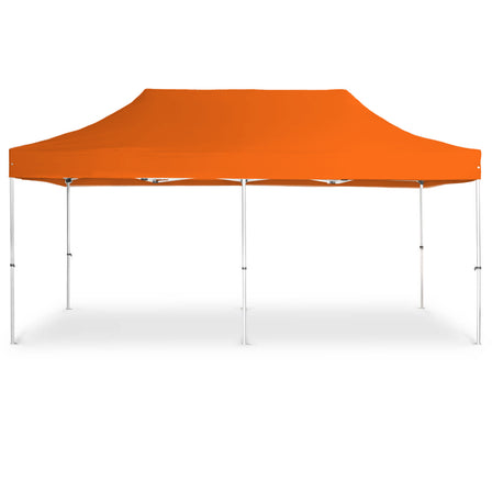 BailenaTents® AluPro40 Faltpavillon (Rahmen + Dach) Orange 6 x 3 m