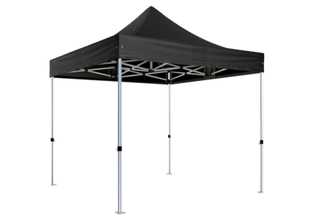 BailenaTents® AluPro40 Faltpavillon 3x3 m - Schwarz