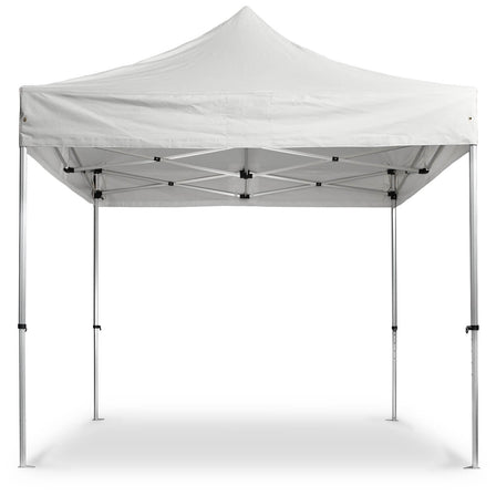BailenaTents® AluPro40 Faltpavillon (Rahmen + Dach) Weiß 2 x 2 m