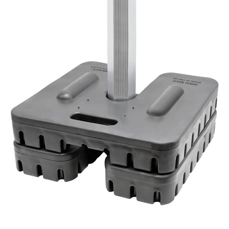 Pavillon Gewicht 12kg BailenaTents – stapelbar, rutschfest & rostfrei - 2er Set