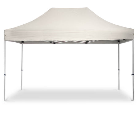 BailenaTents® AluPro40 Faltpavillon (Rahmen + Dach) Beige 4,5 x 3 m