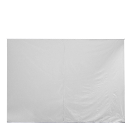 BailenaTents® AluPro40 Seitenwand 300g/m2 Weiß 2m geschlossen