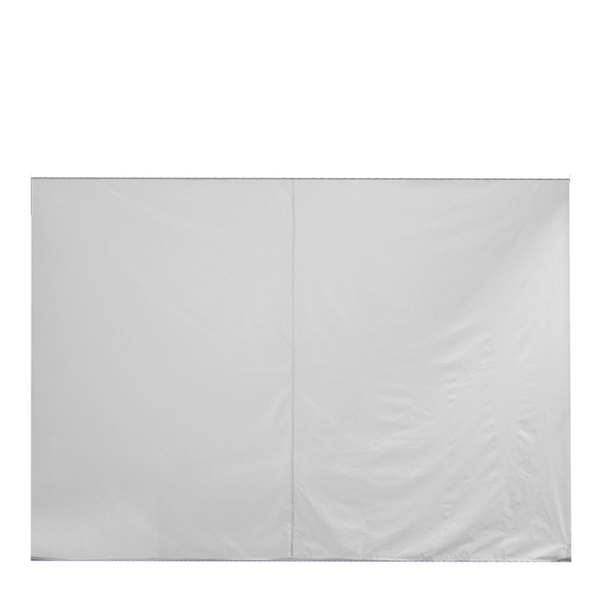 BailenaTents® AluPro40 Seitenwand 300g/m2 Weiß 4,5m geschlossen