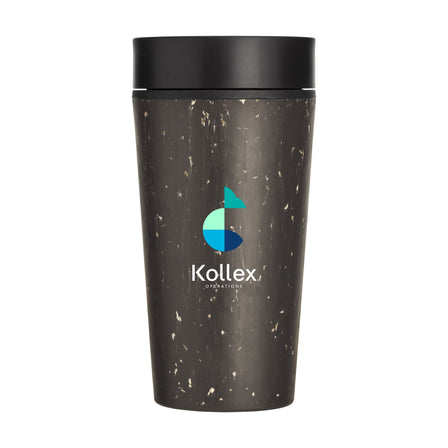 Circular&Co Recycled Coffee Cup 340 ml Kaffeebecher - Schwarz/Schwarz
