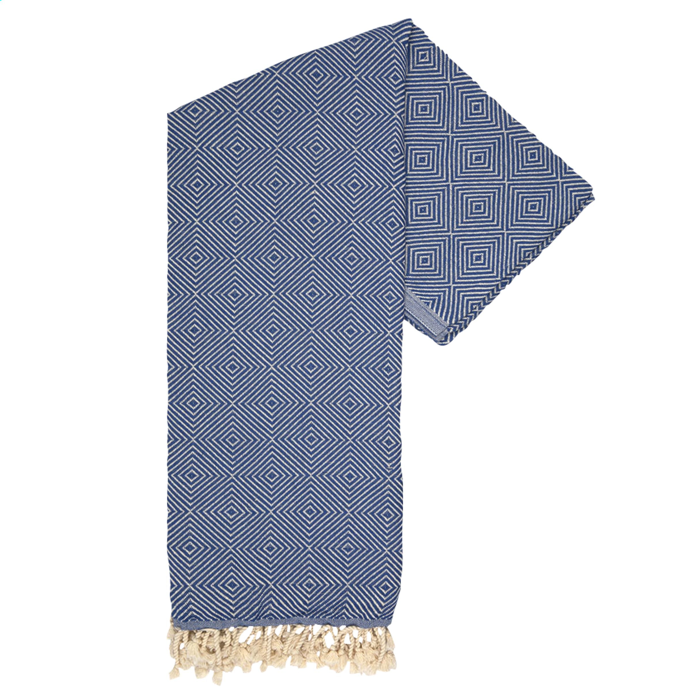 Oxious - All Seasons Cloth - Harmony Hamam-Tuch - Blau