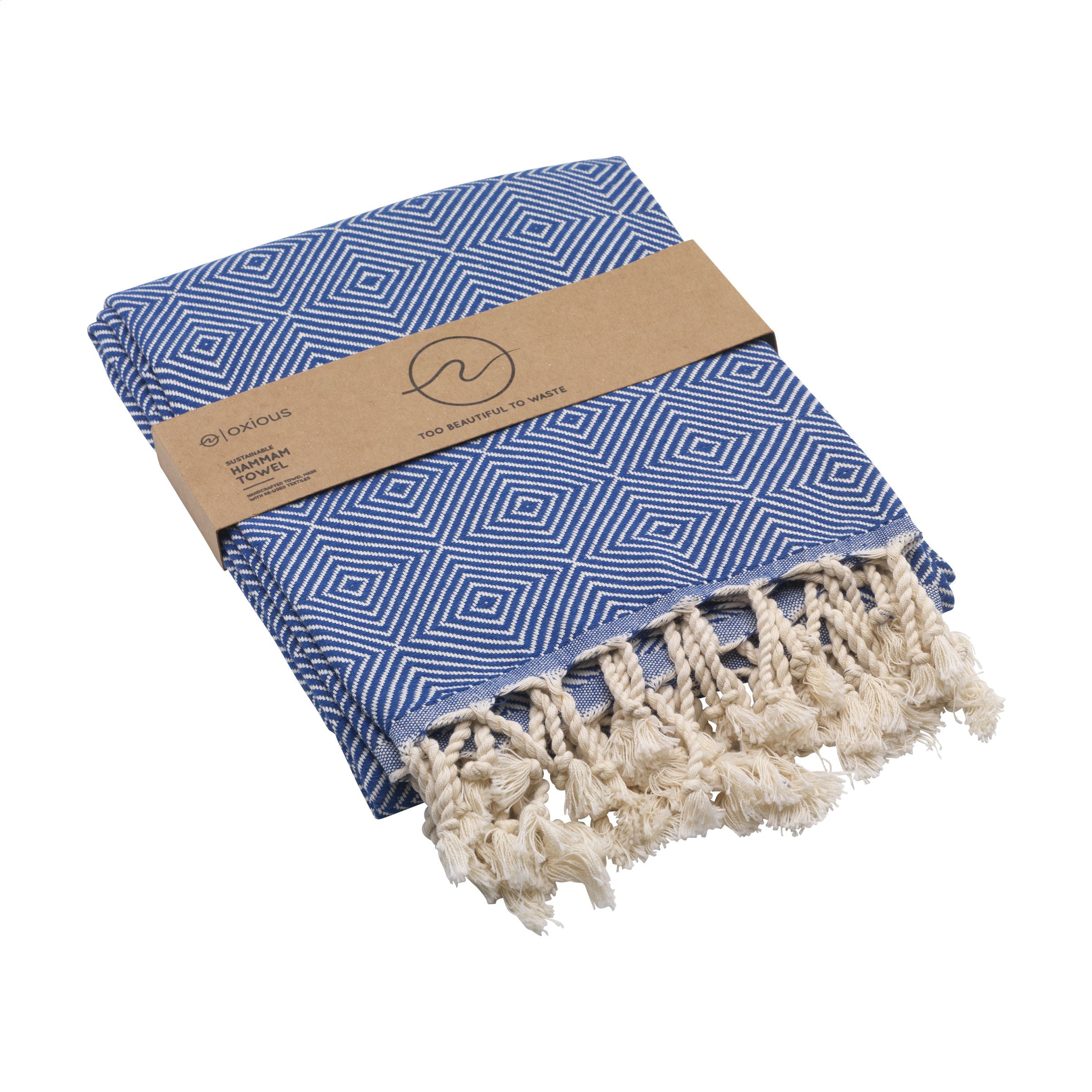 Oxious - All Seasons Cloth - Harmony Hamam-Tuch - Blau