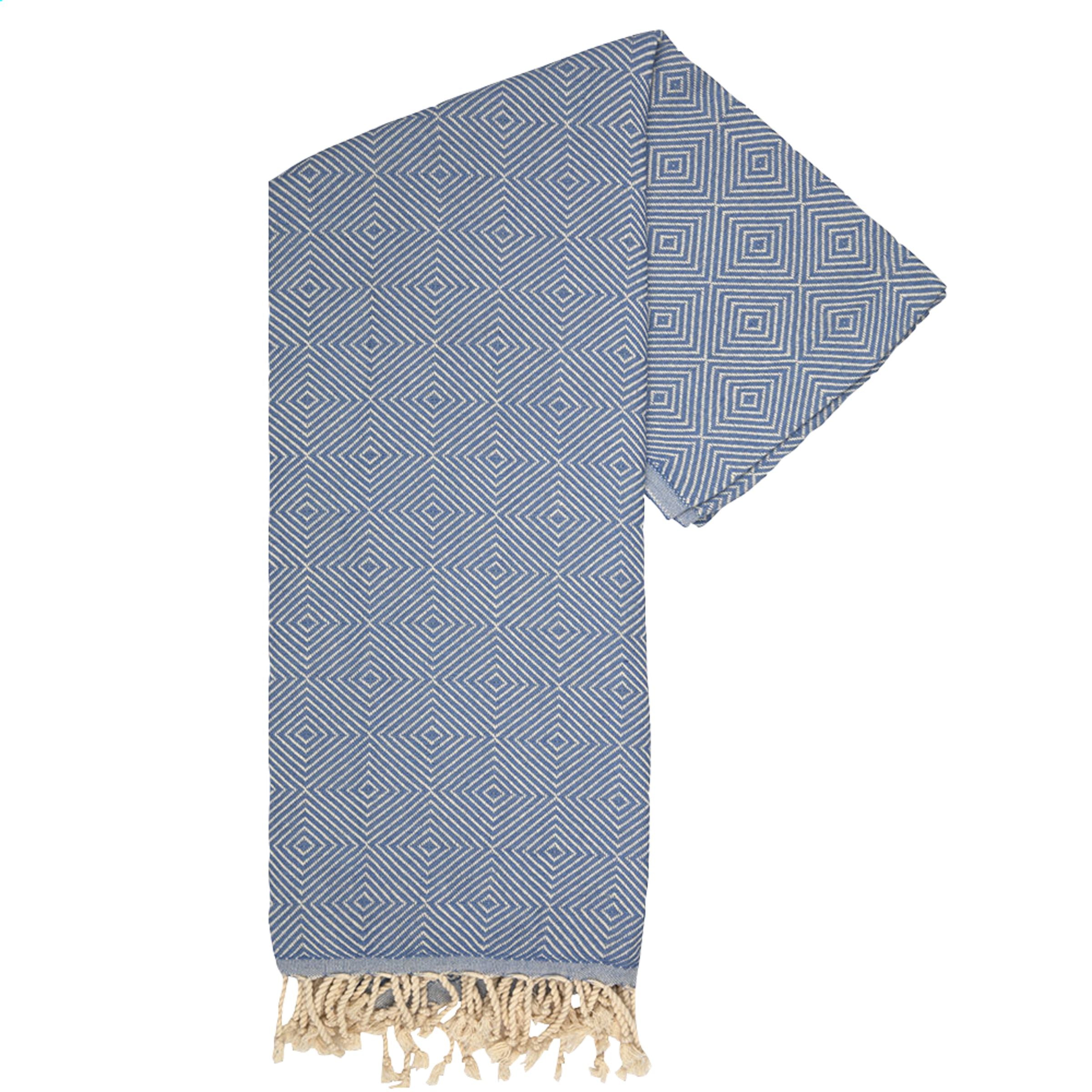 Oxious - All Seasons Cloth - Harmony Hamam-Tuch - Hellblau