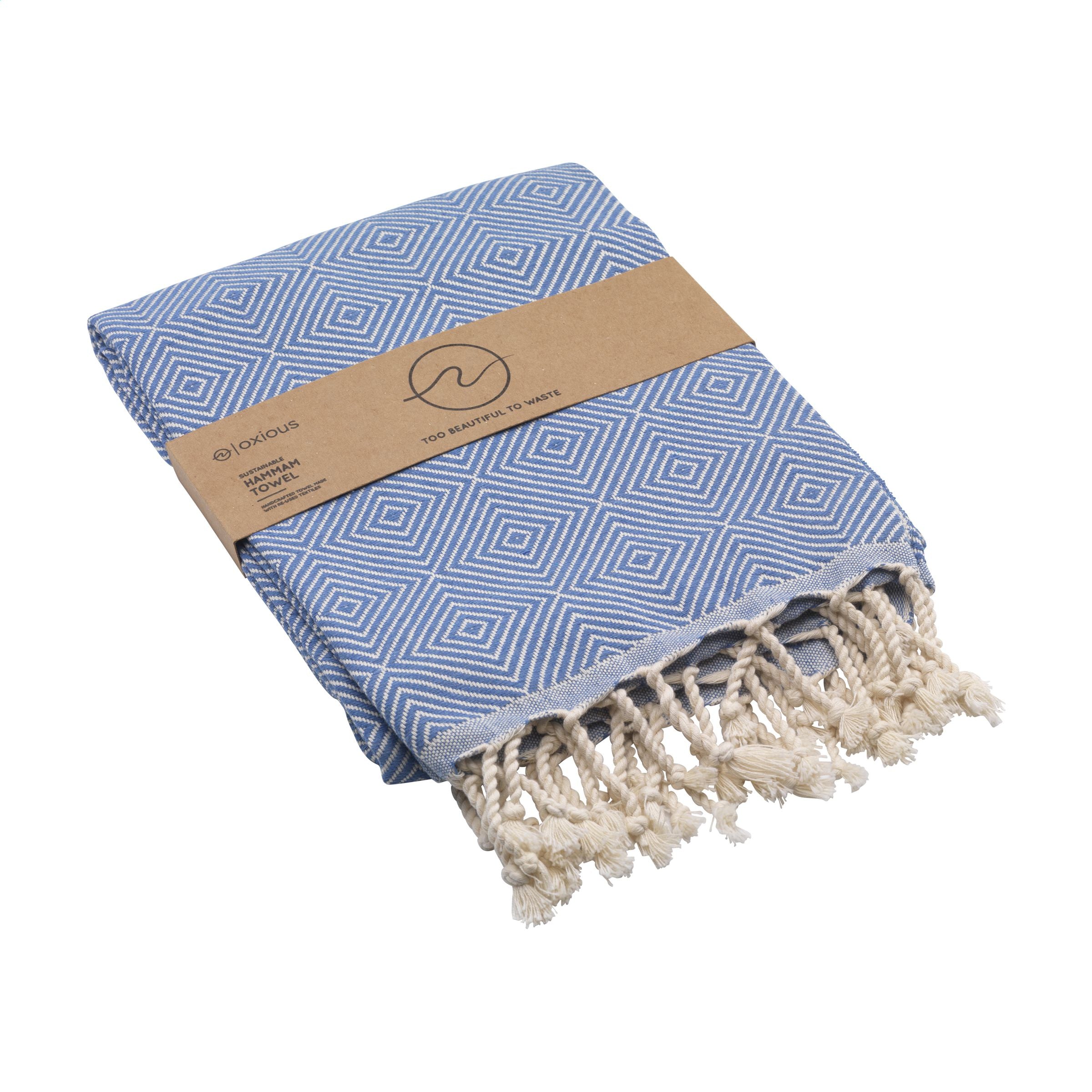 Oxious - All Seasons Cloth - Harmony Hamam-Tuch - Hellblau