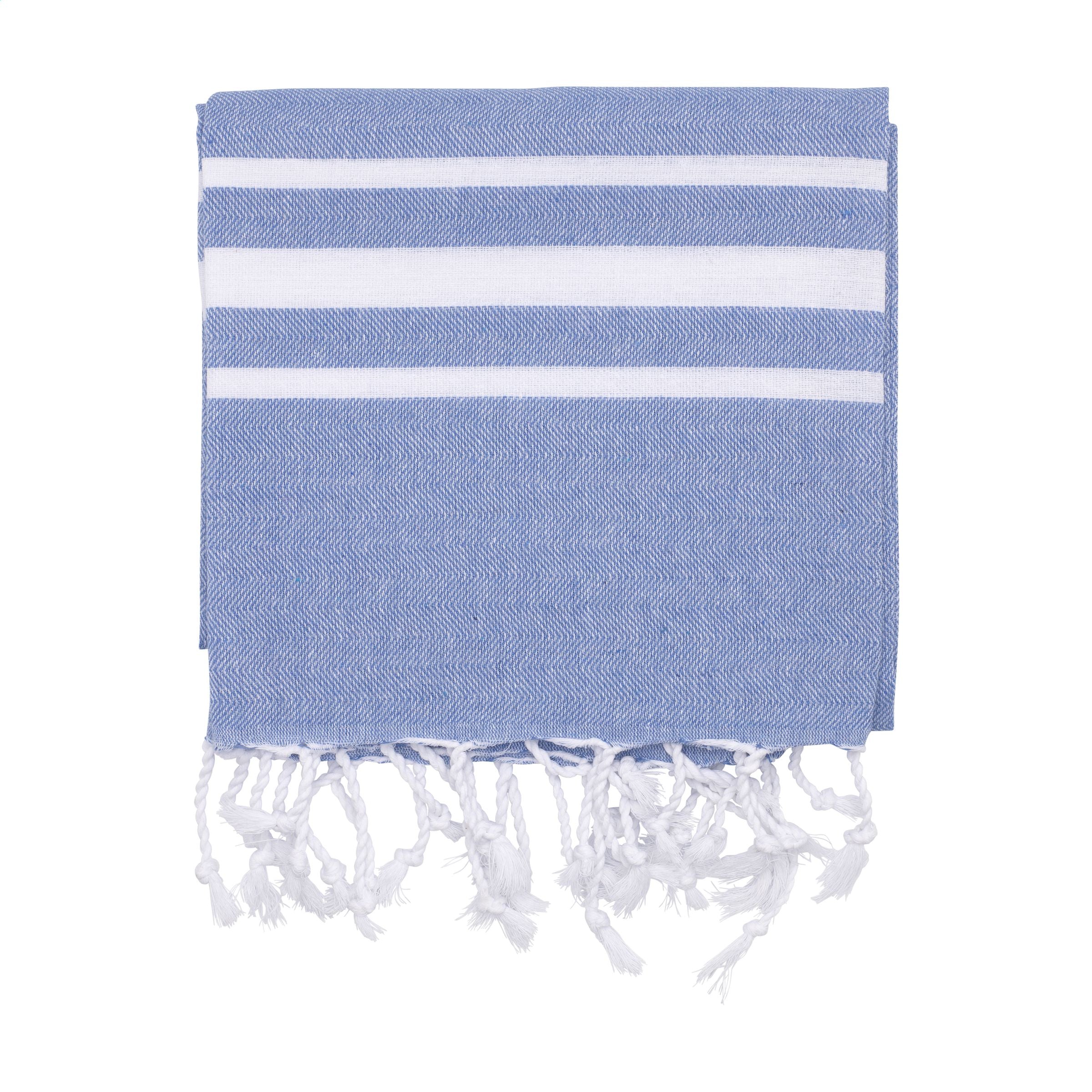 Oxious Hammam Towels - Vibe Luxury stripe Hamam-Tuch - Hellblau