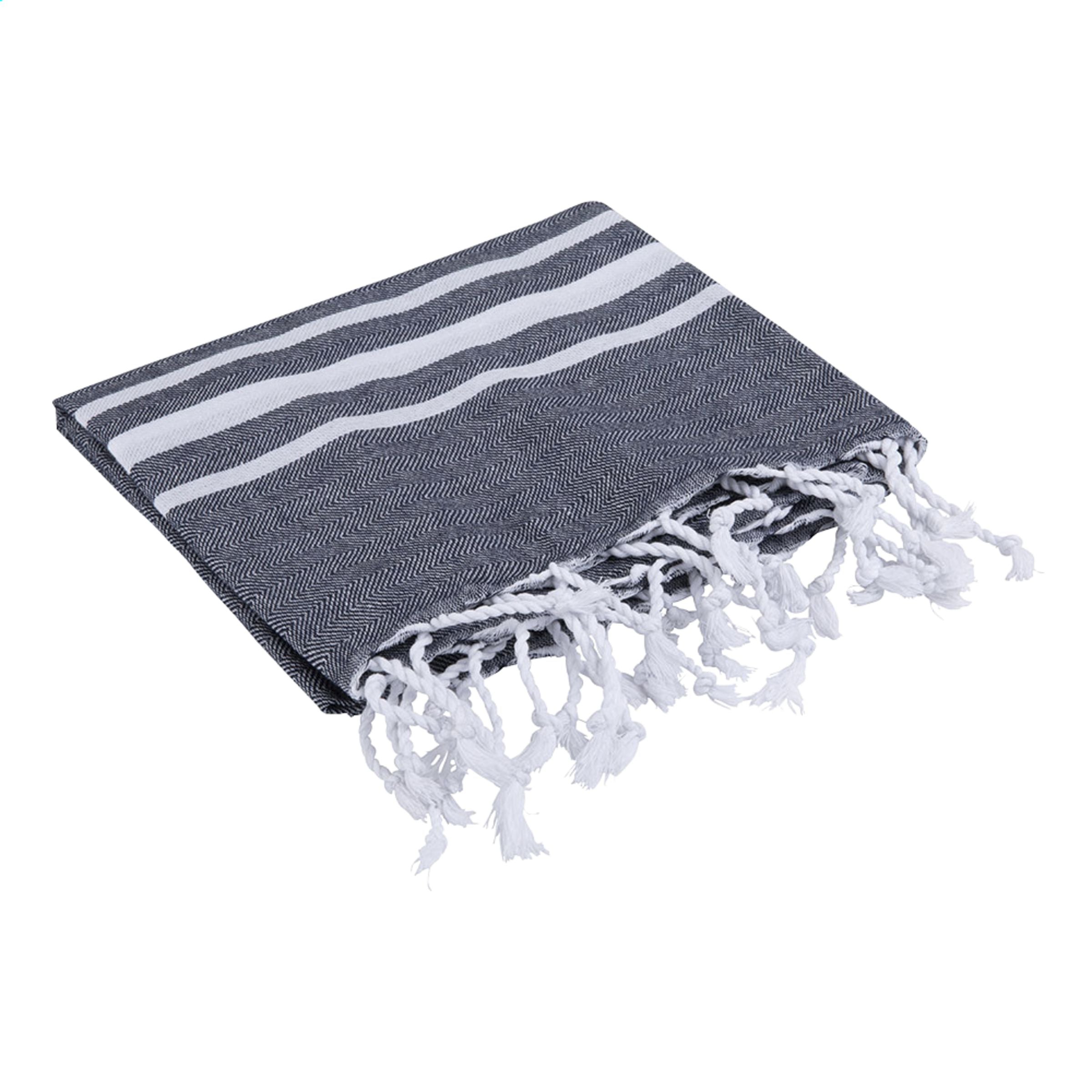 Oxious Hammam Towels - Vibe Luxury stripe Hamam-Tuch - Navy