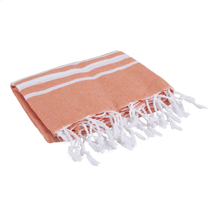 Oxious Hammam Towels - Vibe Luxury stripe Hamam-Tuch - Orange