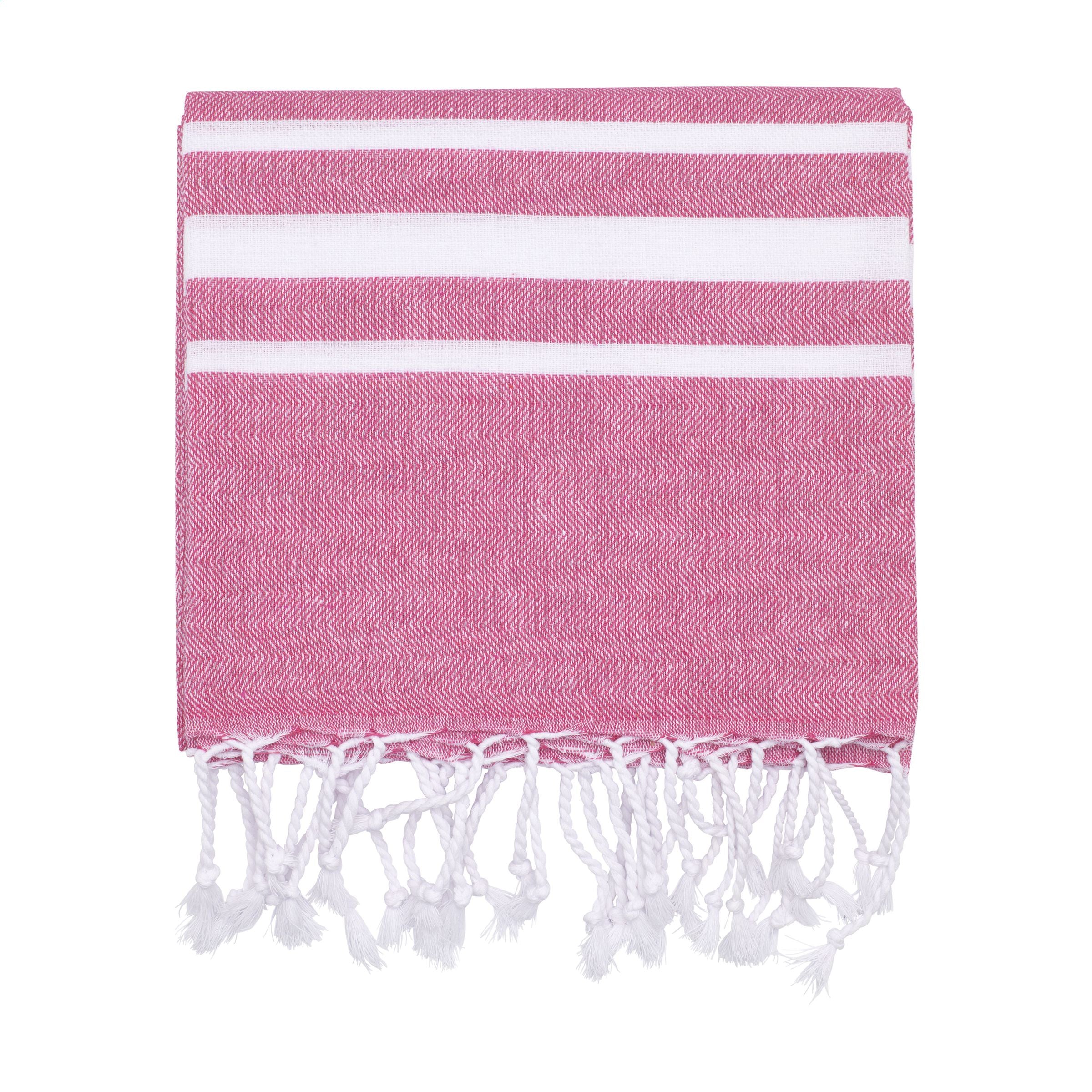 Oxious Hammam Towels - Vibe Luxury stripe Hamam-Tuch - Rosa