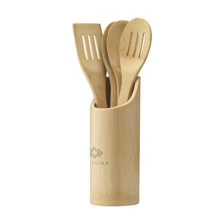 Bamboo Cooking Set Küchenset - Bambus