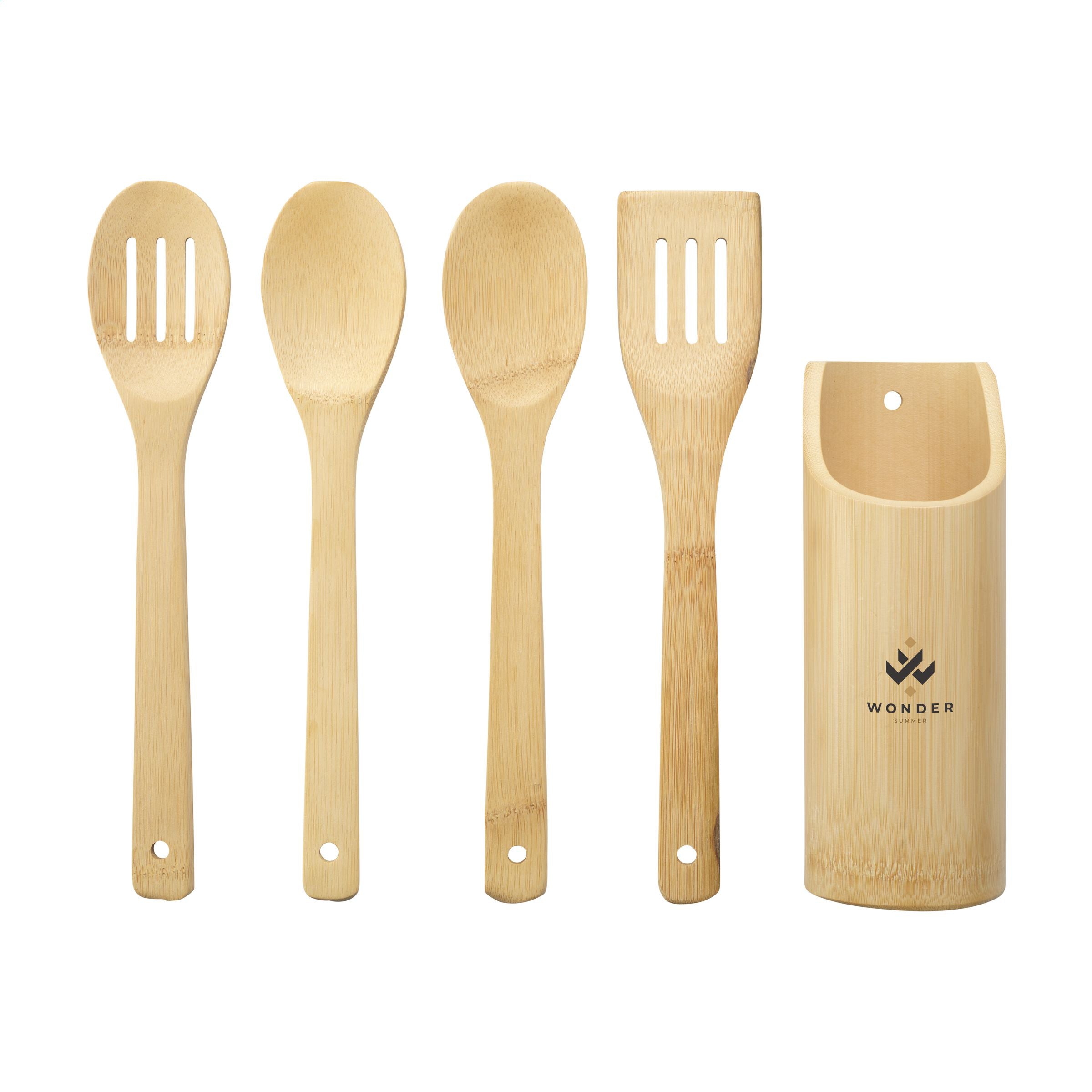 Bamboo Cooking Set Küchenset - Bambus