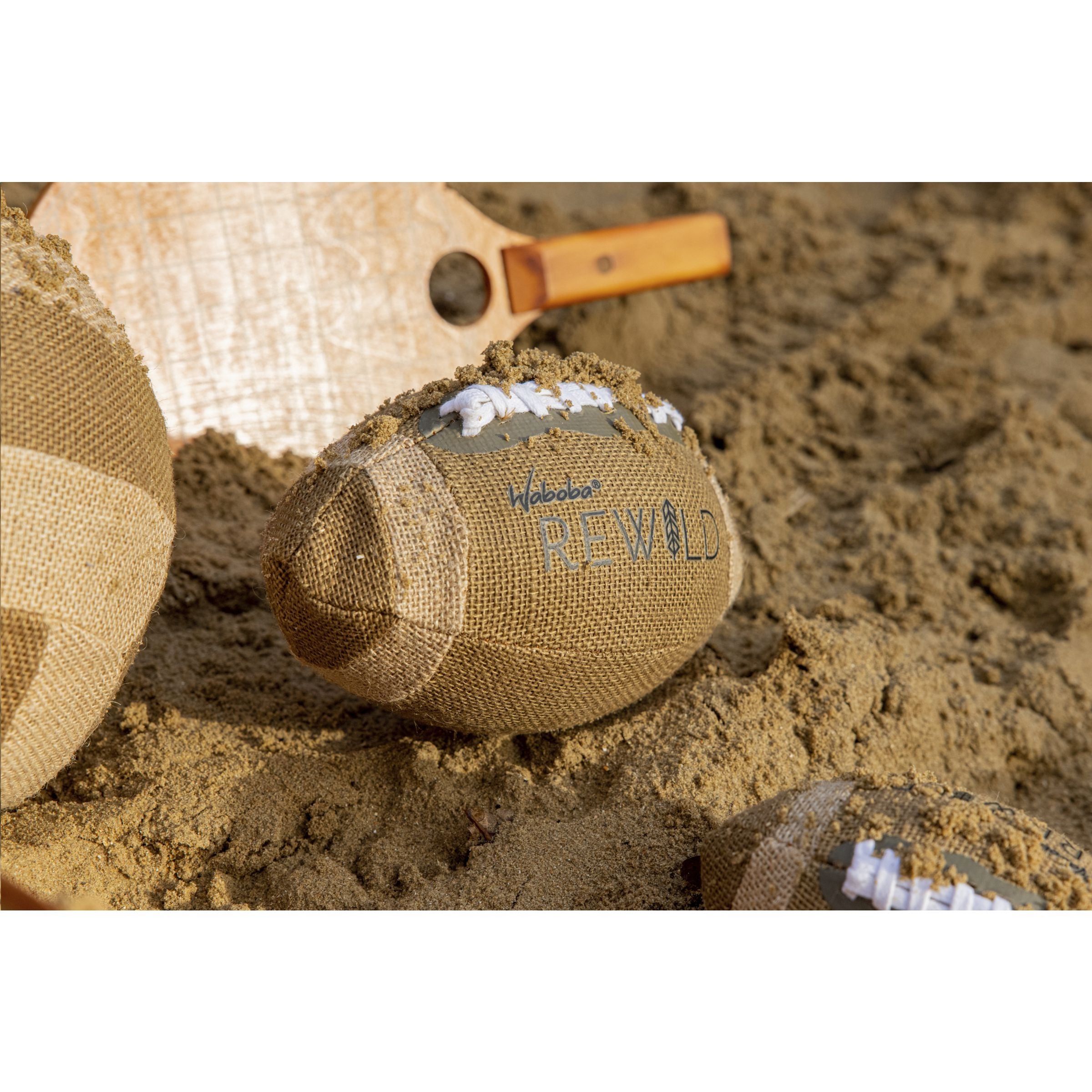 Waboba Sustainable Sport item 15 cm - American Football - Natur