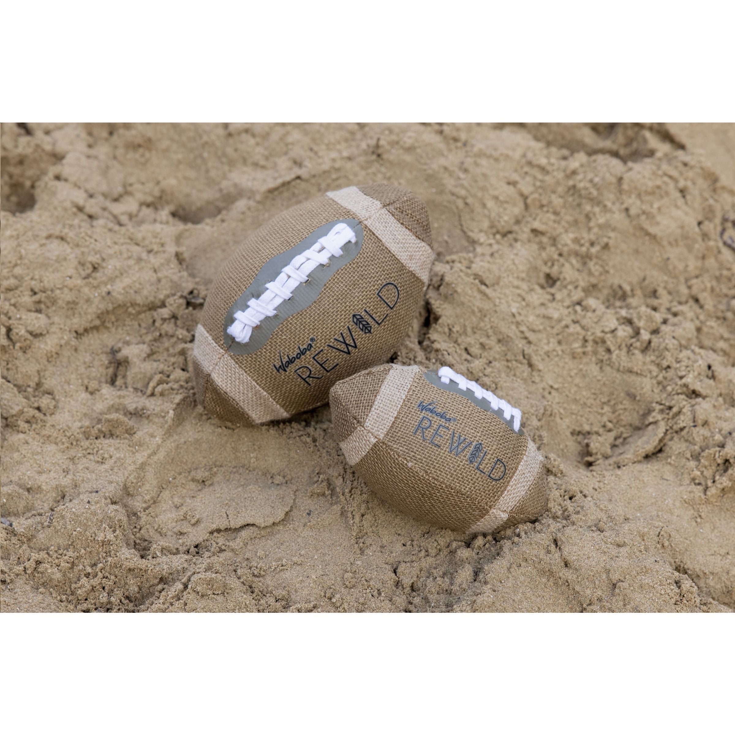 Waboba Sustainable Sport item 15 cm - American Football - Natur