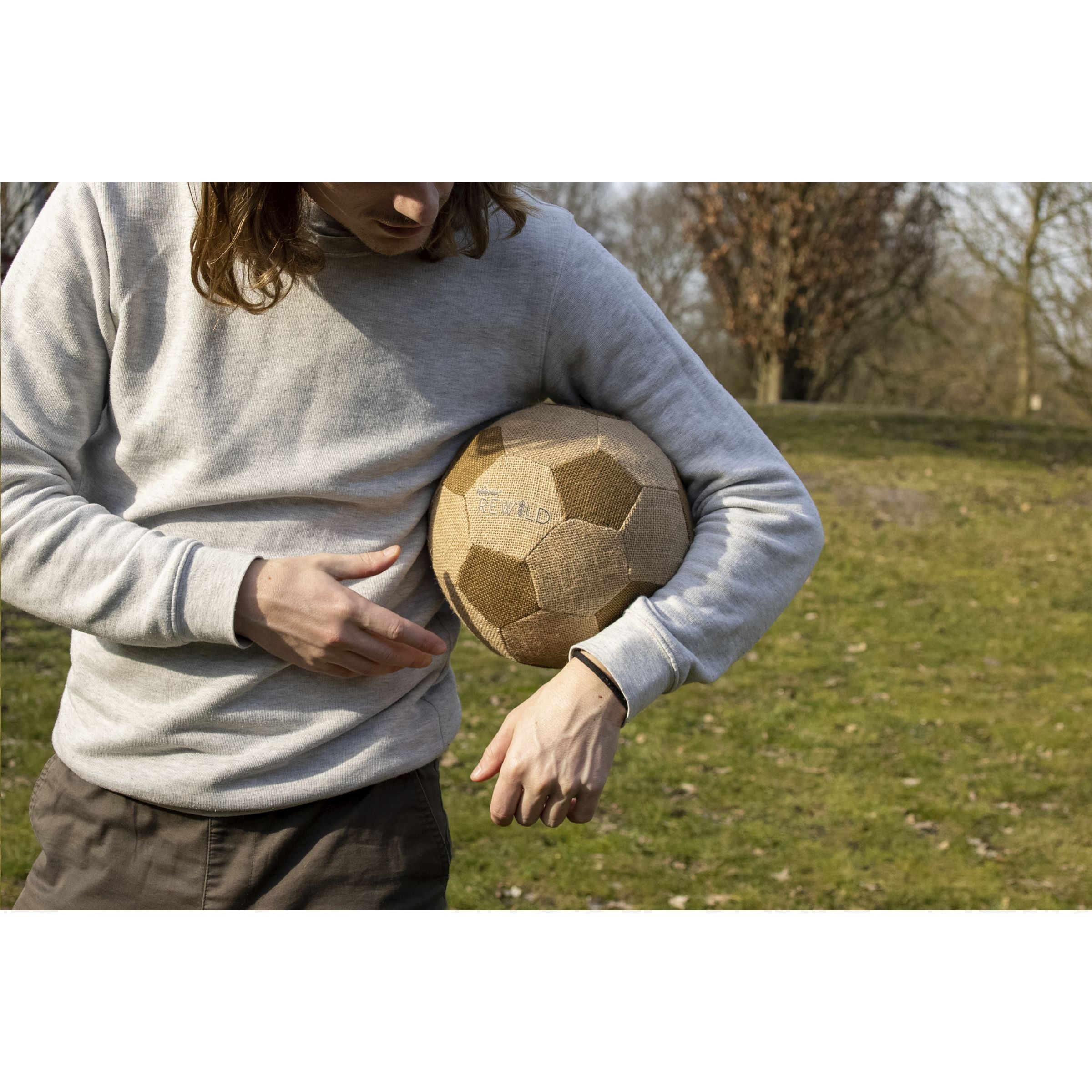 Waboba Sustainable Sport item - Soccerball Fußball - Natur