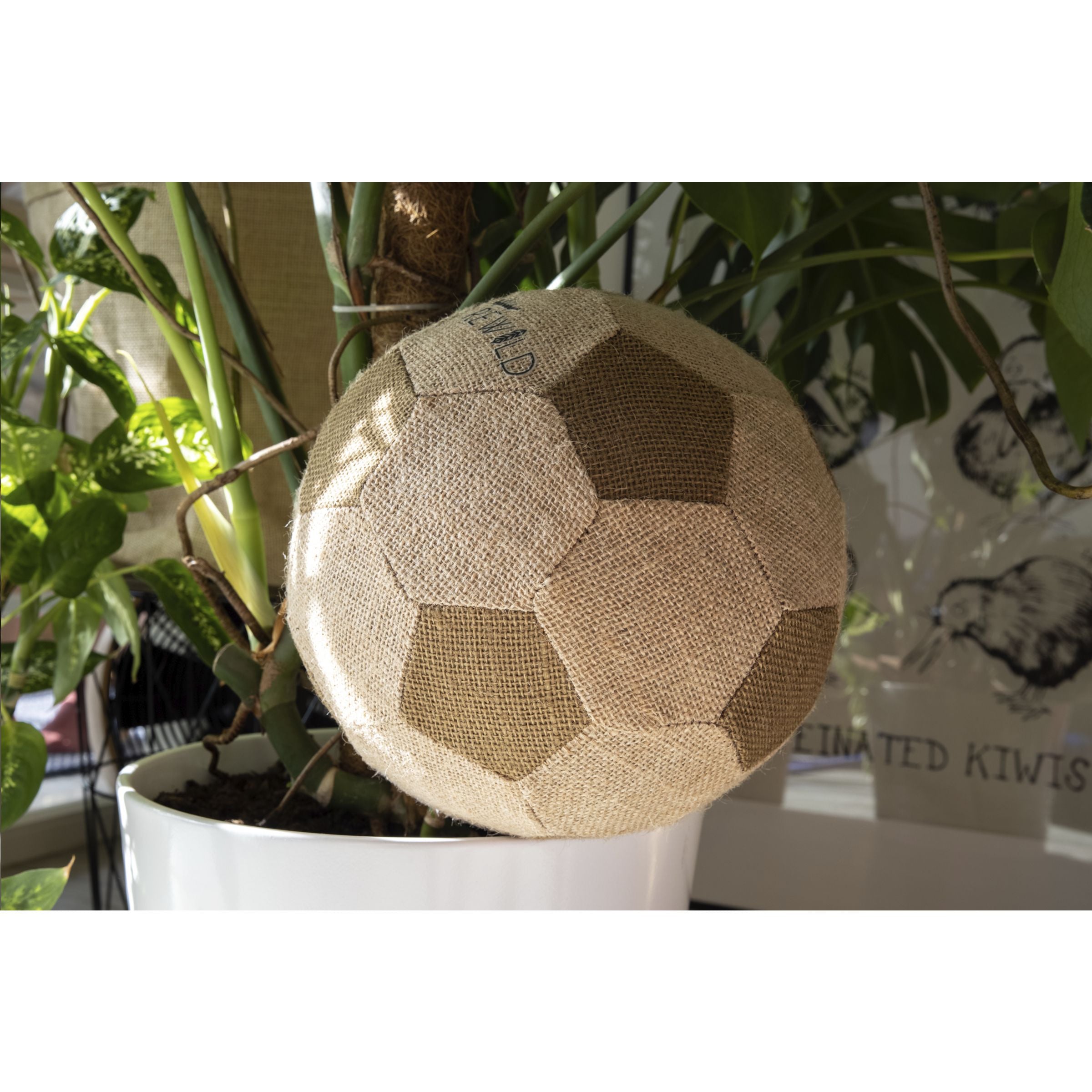 Waboba Sustainable Sport item - Soccerball Fußball - Natur