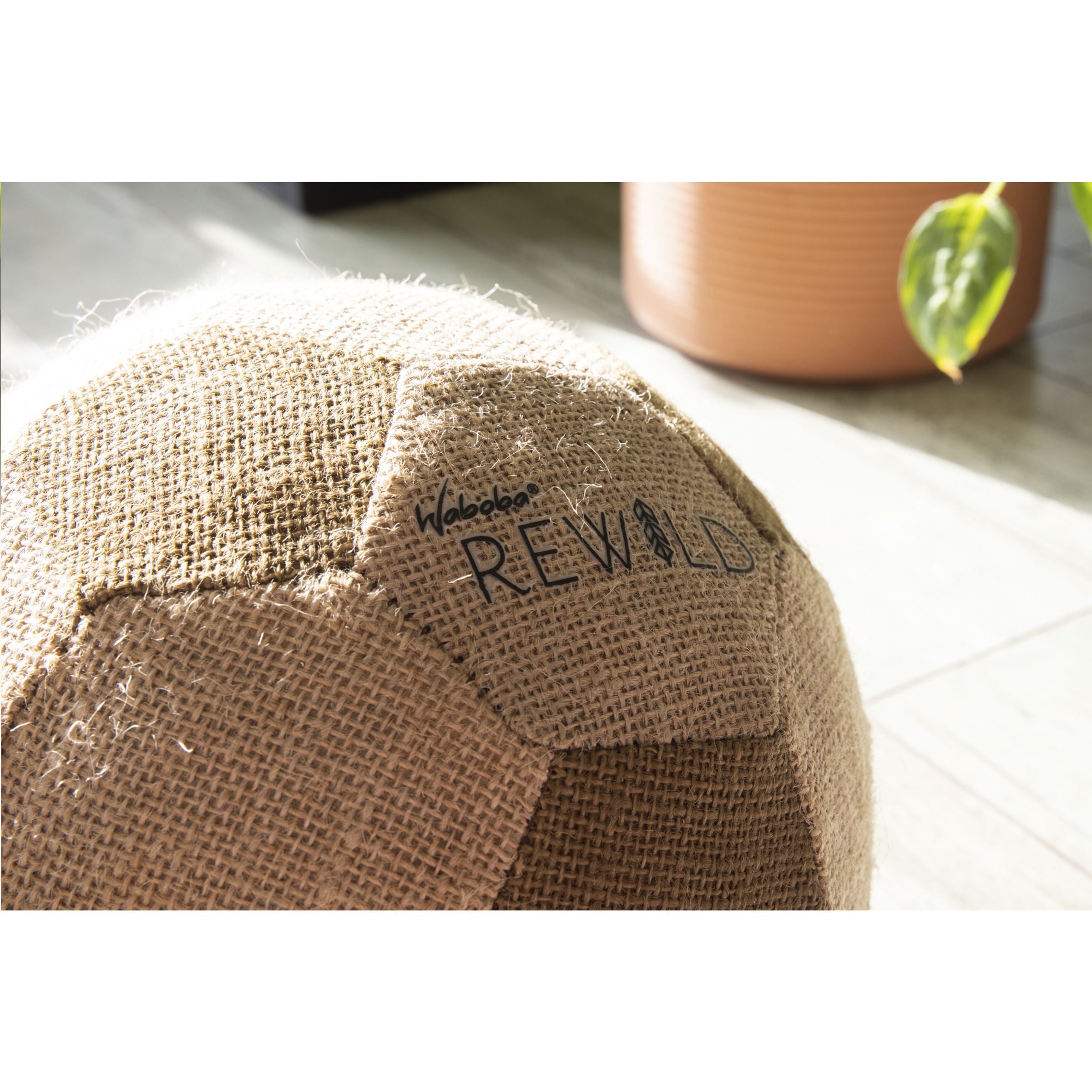 Waboba Sustainable Sport item - Soccerball Fußball - Natur