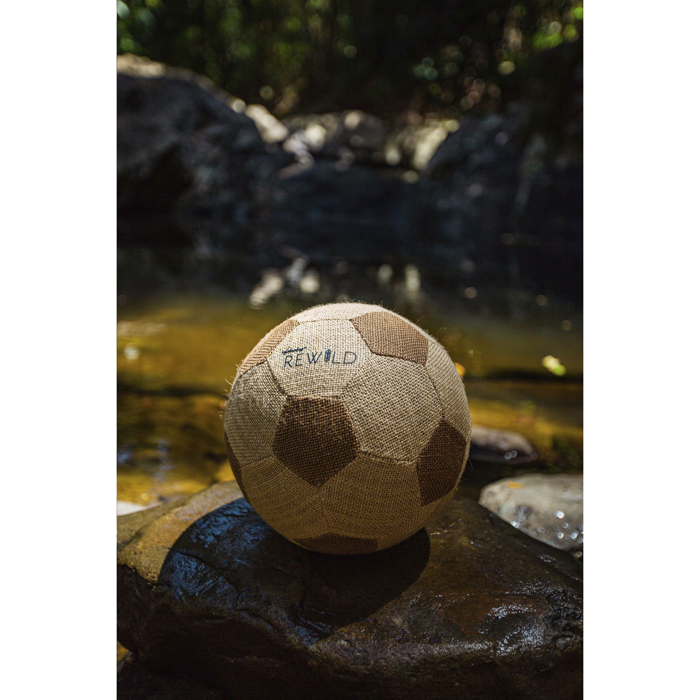 Waboba Sustainable Sport item - Soccerball Fußball - Natur