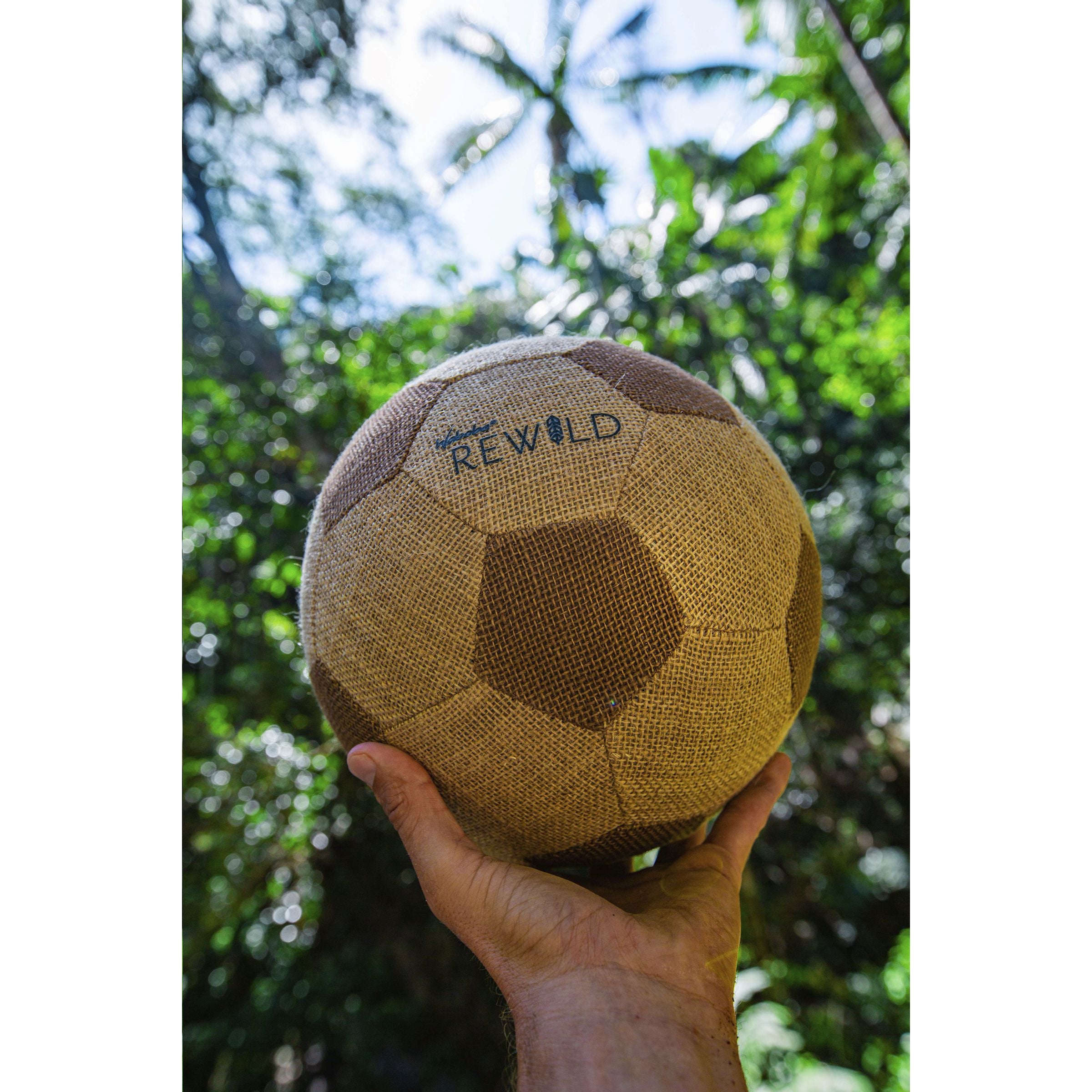 Waboba Sustainable Sport item - Soccerball Fußball - Natur