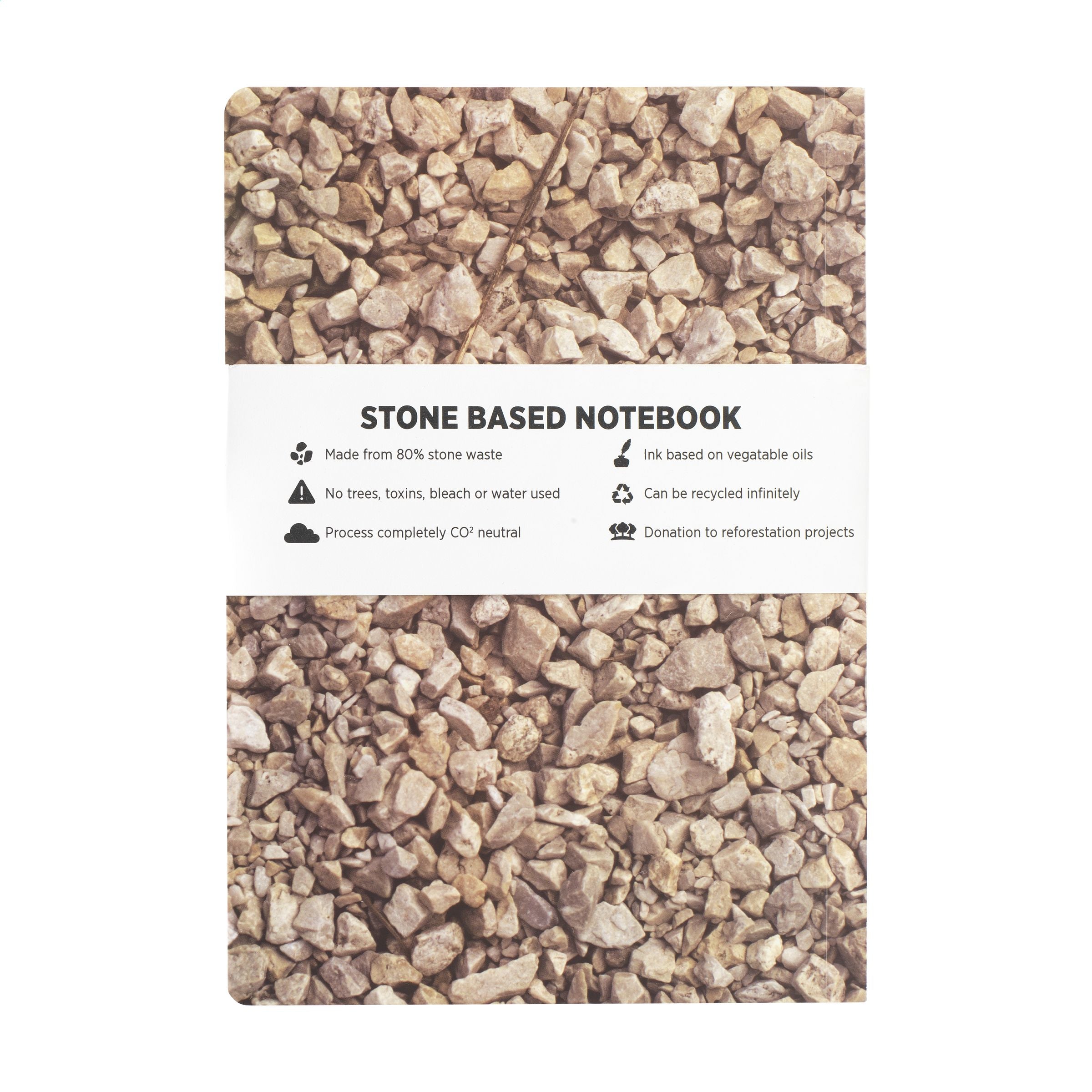 Stonebook A5 Notizbuch - Multicolour