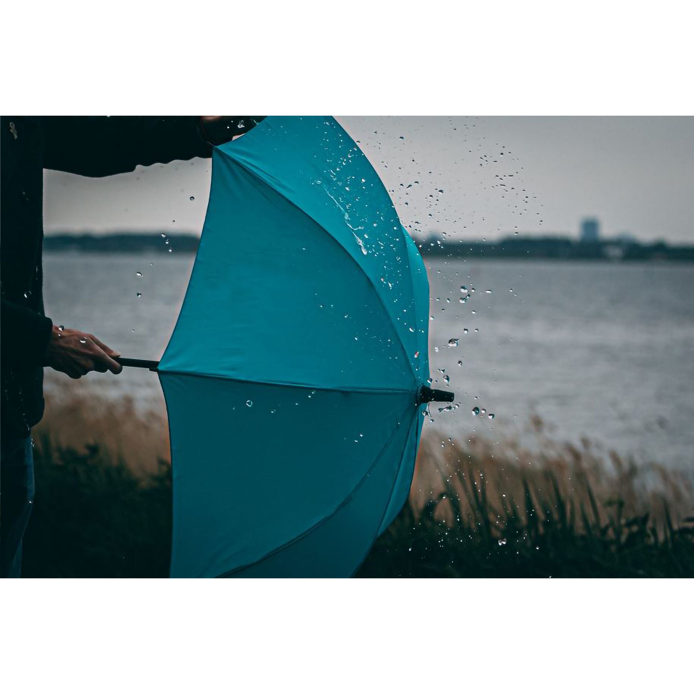 RPET Umbrella Regenschirm 23,5 inch - Ocean Blue