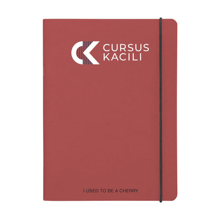 Notizbuch Agricultural Waste A5 - Softcover 32 Blatt - Cherry